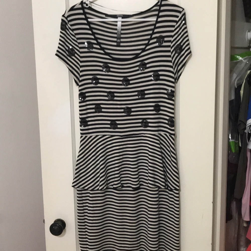 Kensie Peplum Dress